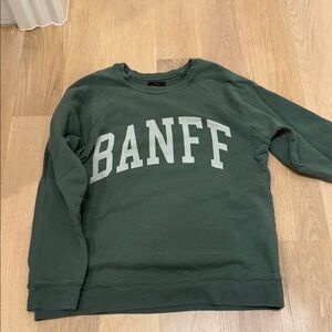Green BANFF Sweatshirt